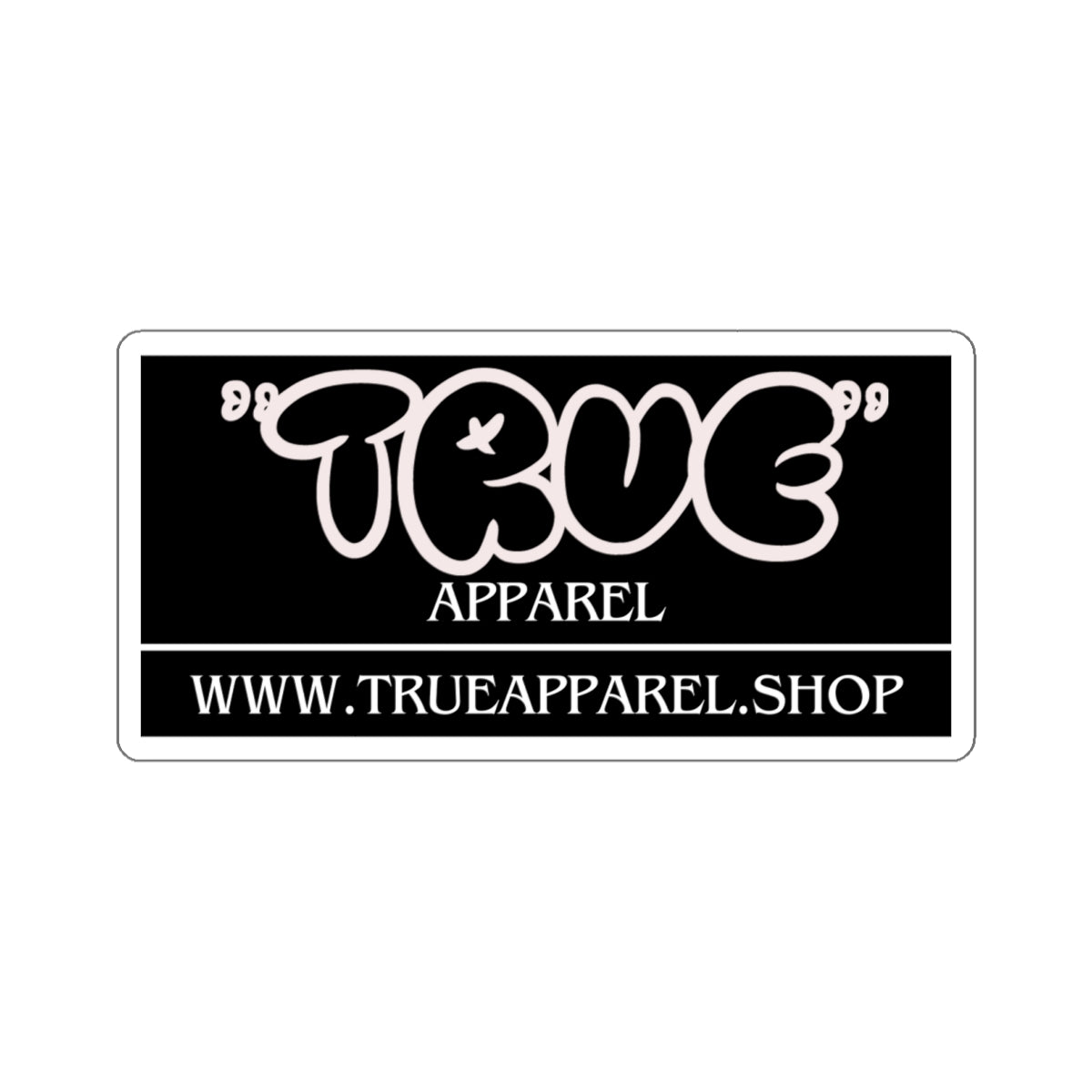 true apparel Website stickers